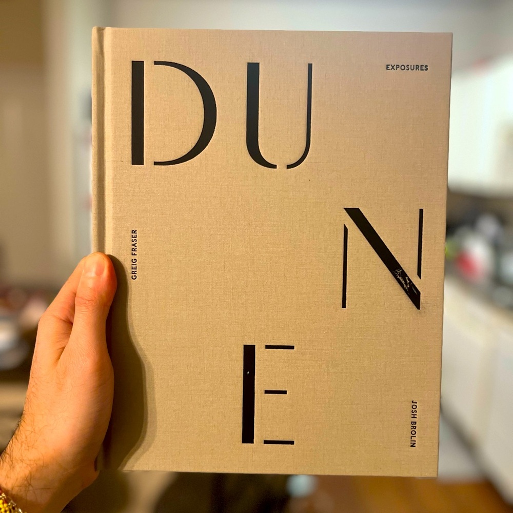 New copy of “Dune: Exposures” hardcover book